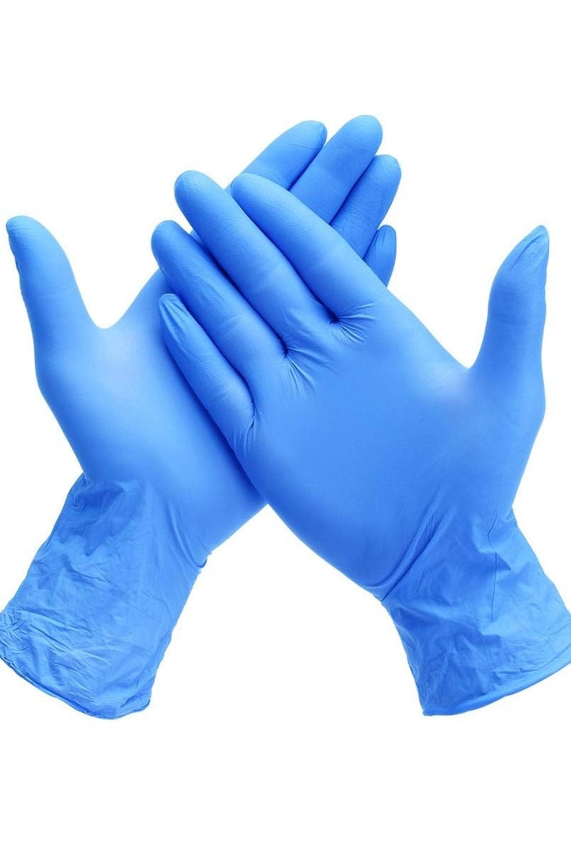 Malaysian Blue Nitrile Gloves / Small  - Image 1