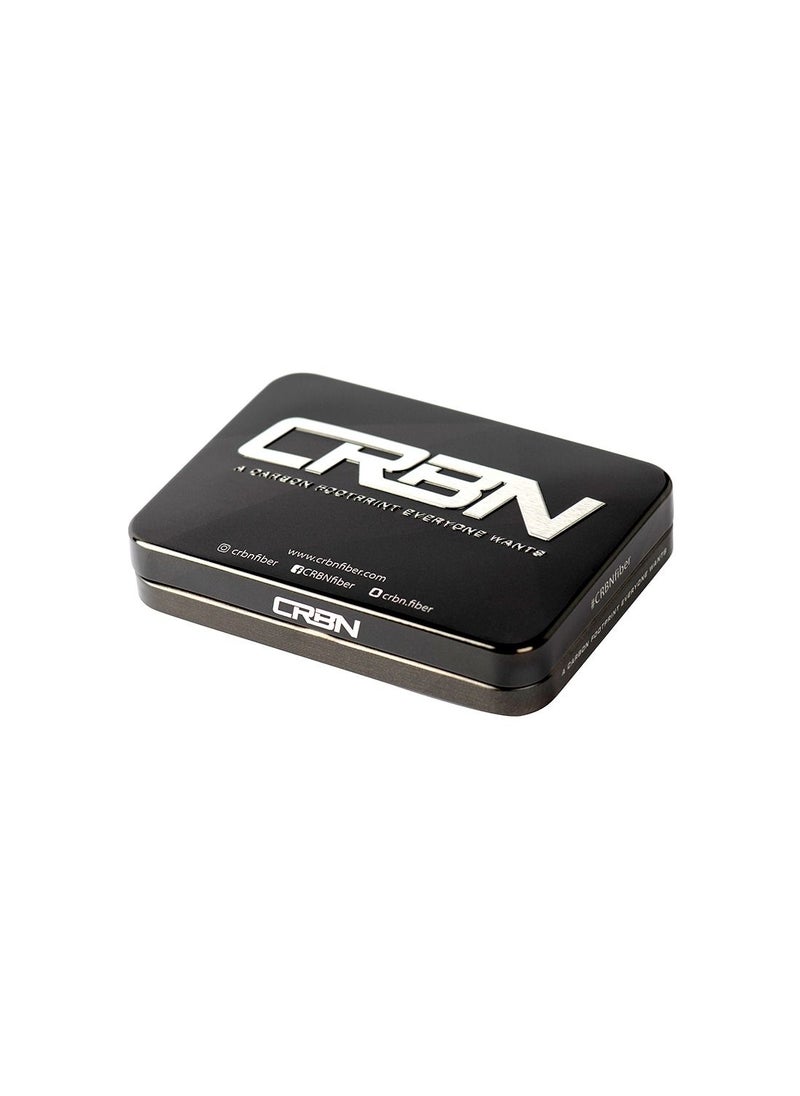 crbn - Real Carbon Fiber Sea Wave Designed Plain Keychain - Image 1