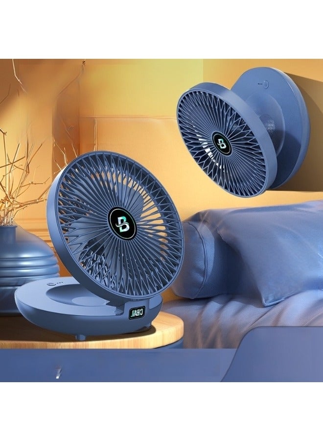 REOCLE Portable Fan USB Desk Fan Air Circulator Fan 1200mAh Rechargeable Fan 90° Rotate Personal Cooling Fan for Bedroom & Home & Office & Desktop & Travel - Image 3