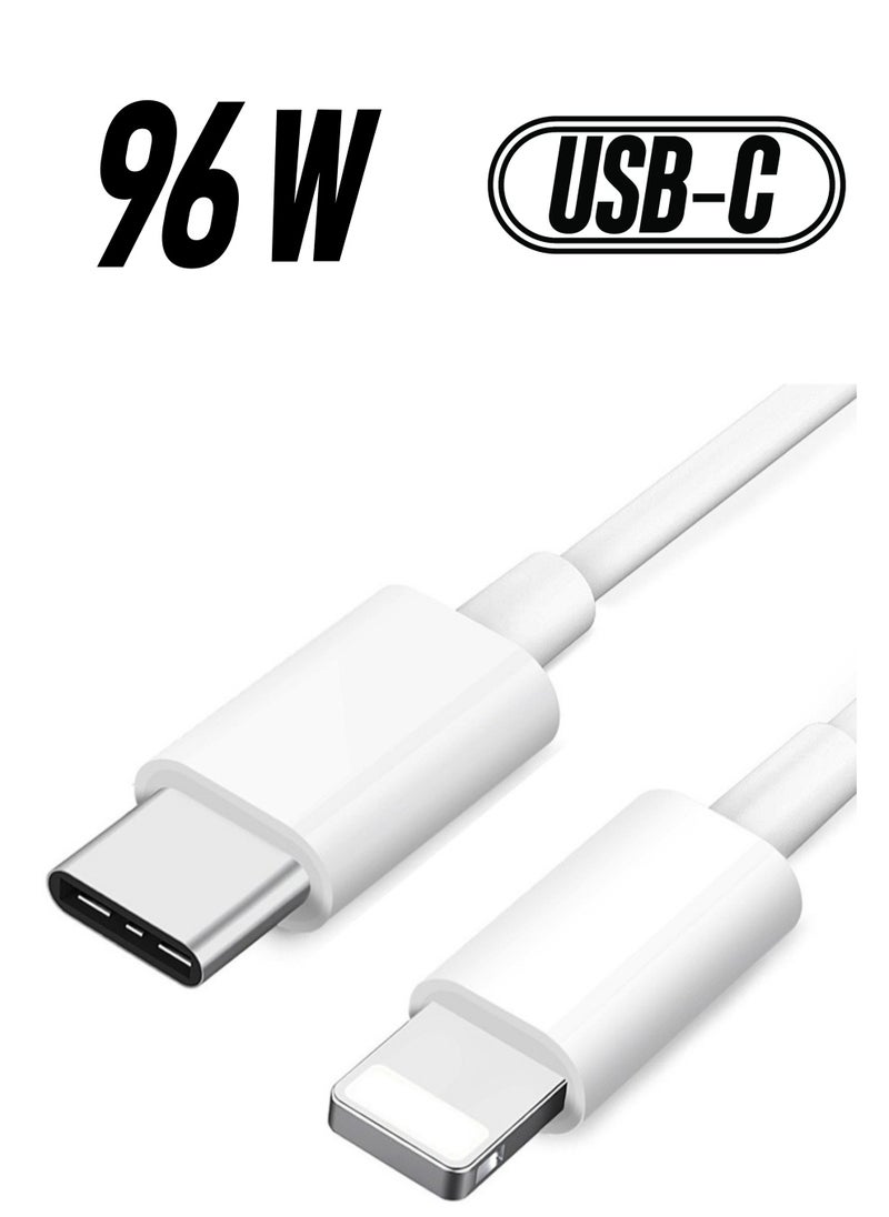 ELTRAZONE - Lightning Cable  PD Fast Charging and Hi-speed Syncing Cord Compatible with iPhone X/XS/XR/XS MAX/8/8 Plus, iPad Pro - Image 1
