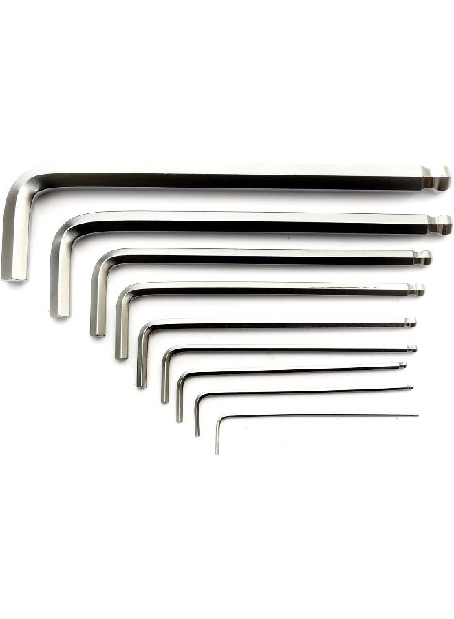 Tolsen - 9Pcs Extra-Long Arm Hex Key Set,20049 - Image 5