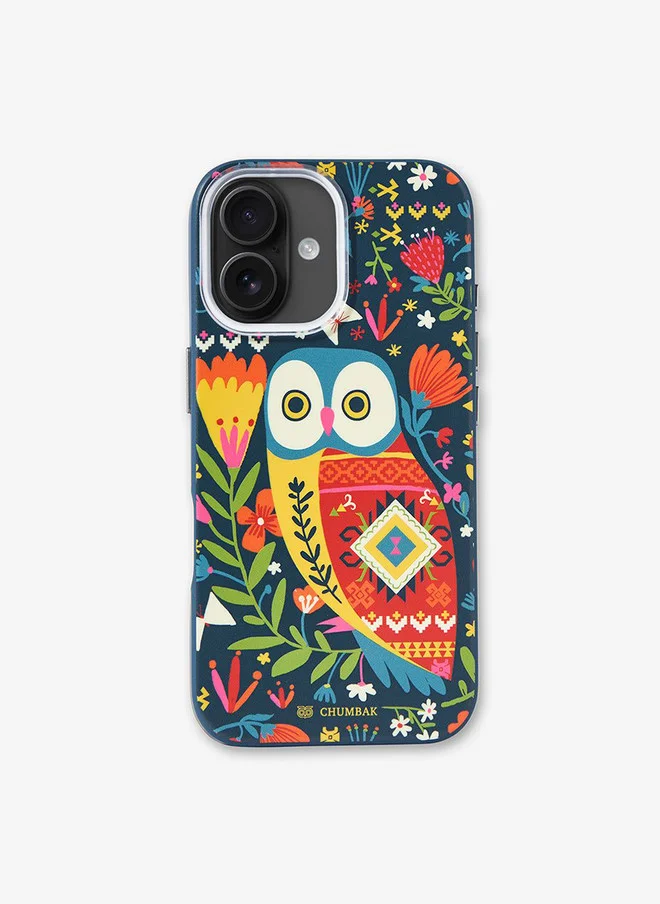 Chumbak Phone Case Cover for iPhone 16 -  Classic Owl