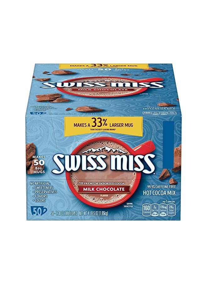 Swiss Miss Hot Cocoa Mix, Regular (SWM47491) (2 Pack 50 Packets/Box) - pzsku/Z63316DC9BD69491CFCBEZ/45/_/1731077831/54483214-0e46-4c4e-b664-c559eea65385