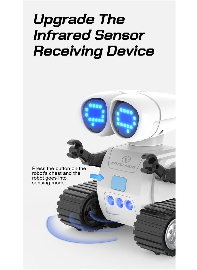 Generic Children's Intelligent Remote Control Robot - Intelligent Robot Puzzle Toy, Gesture Sensing Robot Kit Singing and Dancing Gift for Boys Aged 4-12  - Image 2