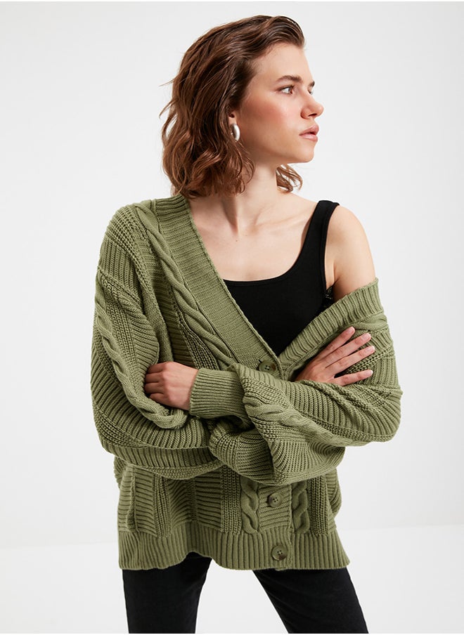 trendyol Oversize Cardigan  - Image 1