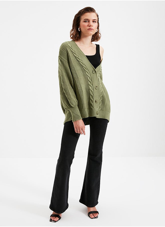 trendyol Oversize Cardigan  - Image 2