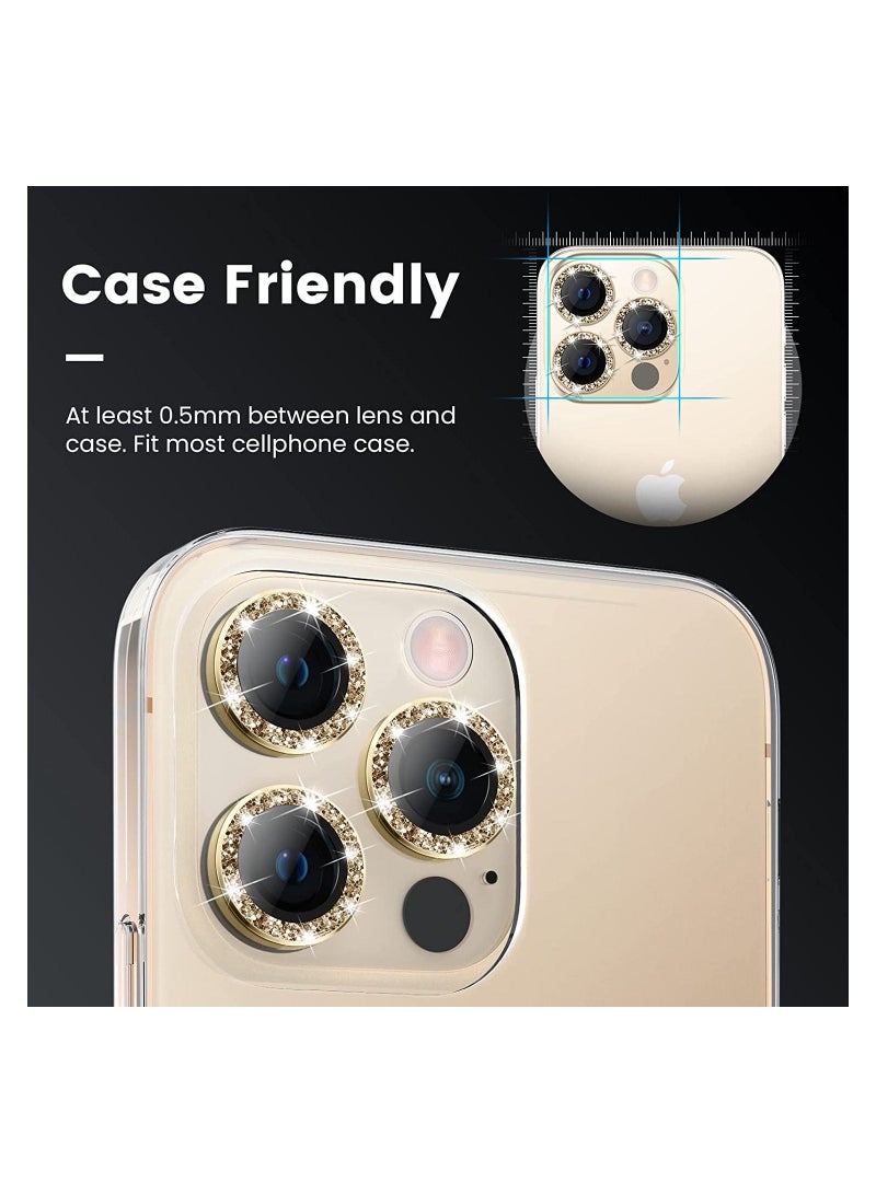 9H Tempered Glass Camera Cover Screen Protector Metal Individual Ring Protector for iPhone 14Pro 6.1 inch iPhone 14 ProMax 6.7 inch 2022 - Image 2