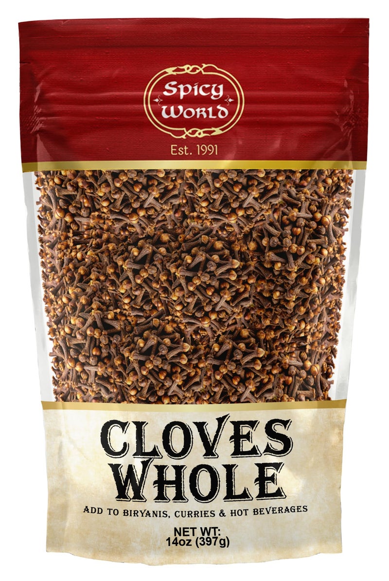 Spicy World Cloves Whole Bulk 14 Oz Bag  Pure NonGMO Premium Hand Picked Quality  Great for Foods Clove Tea Clove Pomander Balls  Potpourri  Aromatic  Richly Flavored Cloves Whole by Spicy World - Image 3