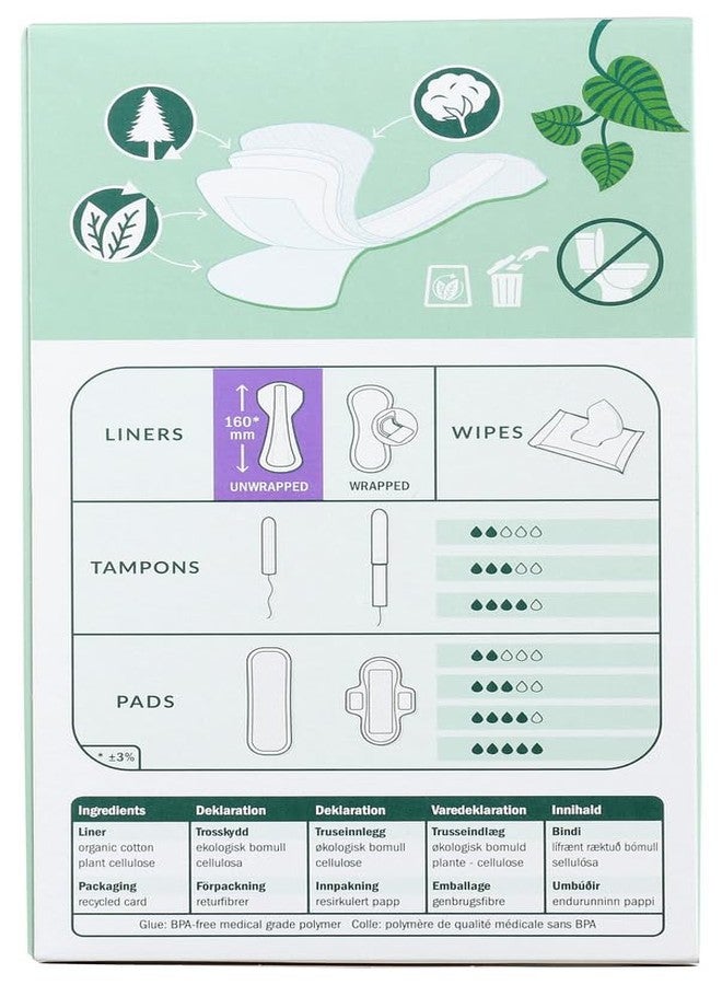 Natracare Organic and Natural Tanga Panty Liners, Thong Style, 30 Count, 3 Boxes (90 Liners Total - Image 3
