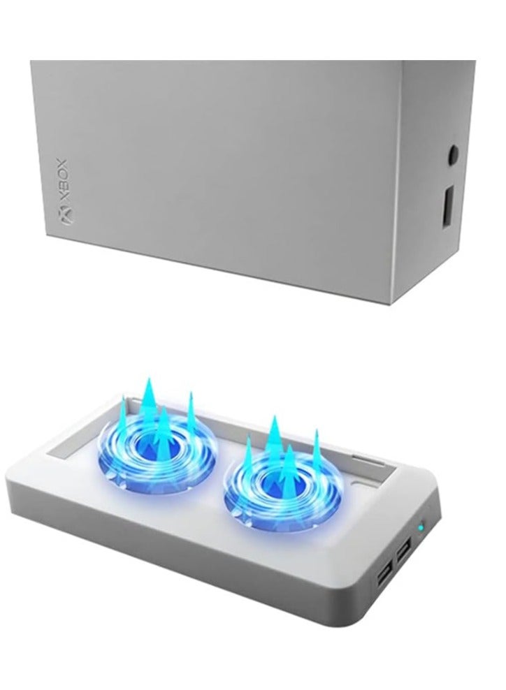 Loquat Dock cooling fan , console cooler with 2 docking stations, built-in cooling fan for Xbox Series S console accessories - Image 5