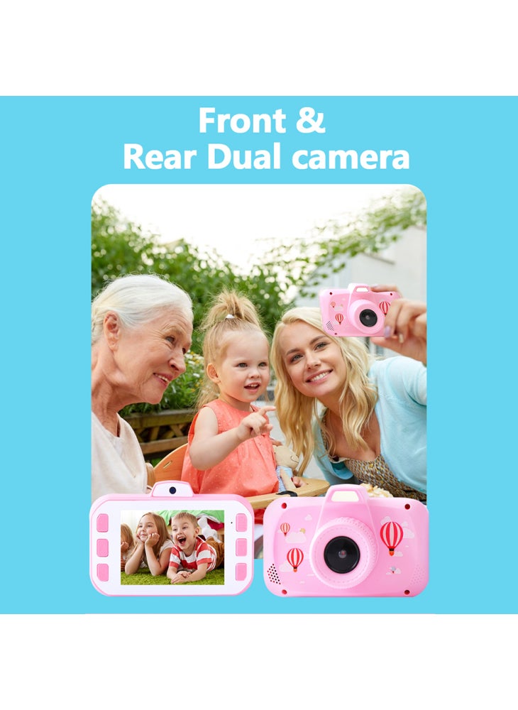 Generic K5 3.5-Inch Screen Kids Camera Children Educational Toy Girl Boy Birthday Christmas Gift with Carrying Rope - Blue - Image 5