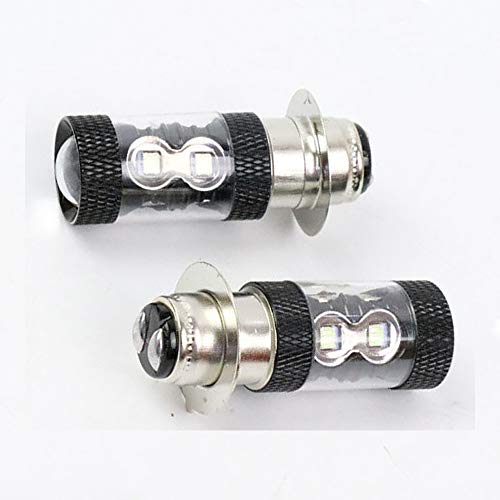 DSkoiph 2x H6m 100W LED Super White HeadLight Bulbs Fit For Honda TRX 250 300 400 450 700 - Image 4