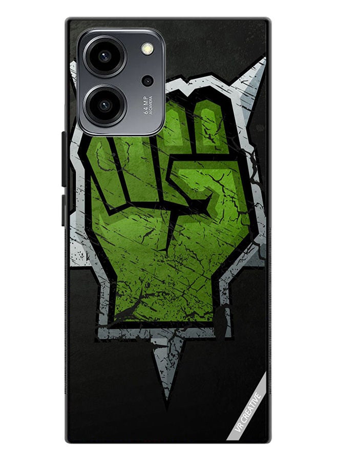 VR CREATIVE غطاء حماية لهاتف هونر 80 SE بتصميم هالك متعدد الألوان - Image 1