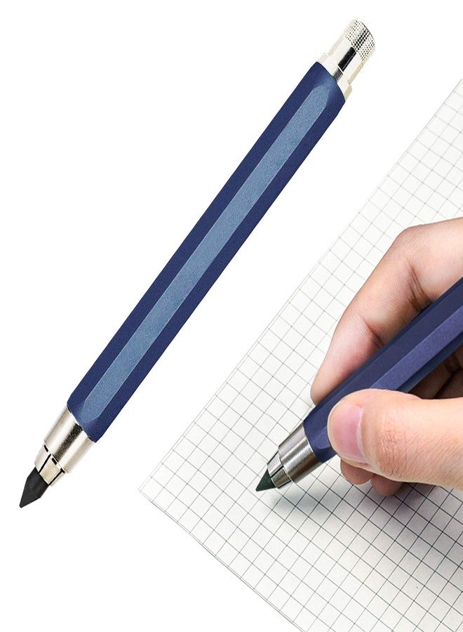 COZYEXPR 5.6mm Mechanical Pencil Lead Holder with Clip Metal Mechanical Clutch with Built-in Sharpener Automatic Graphite Pencil Lead Pencil For Construction, Draft Drawing, Crafting, Art Sketching - Image 1