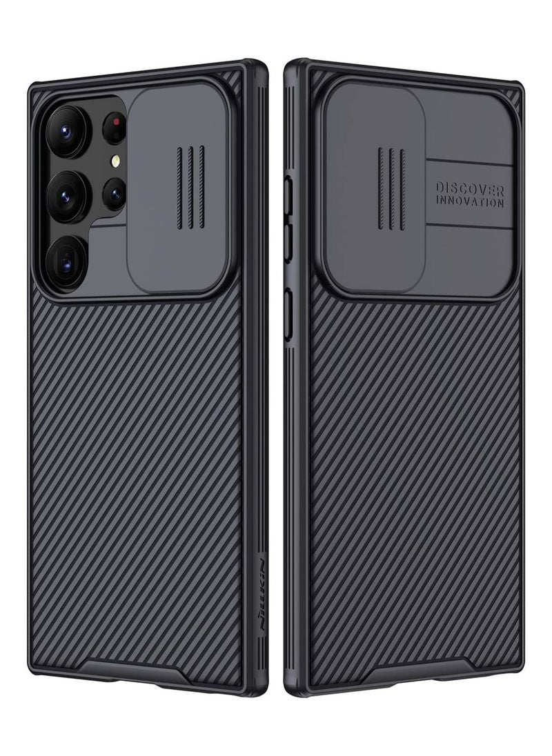 Nillkin - Case Compatible with Samsung Galaxy S23 Ultra 5G, [Camera Protection] Slide Camera Cover, Slim Stylish Protective for 6.8" - Image 1