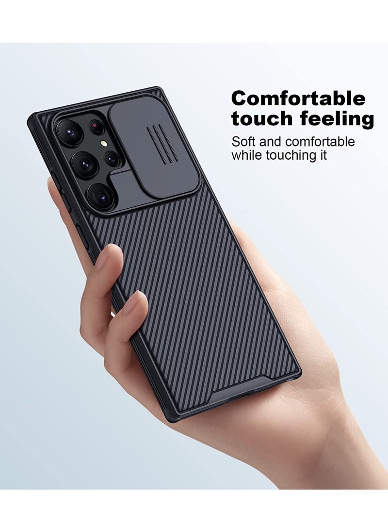 Nillkin - Case Compatible with Samsung Galaxy S23 Ultra 5G, [Camera Protection] Slide Camera Cover, Slim Stylish Protective for 6.8" - Image 1