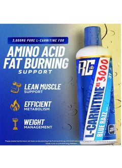 Ronnie Coleman Signature Series Ronnie Coleman L-Carnitine Xs 3000 Strawberry Kiwi 473.28 ML  - Image 3