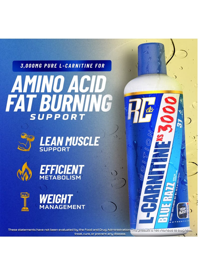 Ronnie Coleman Signature Series Ronnie Coleman L-Carnitine Xs 3000 Strawberry Kiwi 473.28 ML  - Image 3
