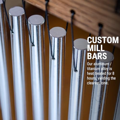 TreeWorks Handheld Single Row Bar Chimes Percussion Instrument — MADE IN U.S.A. - Image 3