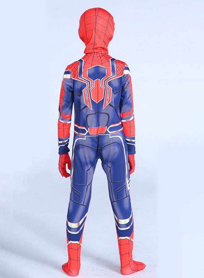 VUCATIN Cosplay Costume Set 3D Style Superhero Cosplay Full Body Bodysuit Spandex Jumpsuit for Kids Cosplay Dress Up（D） - Image 2