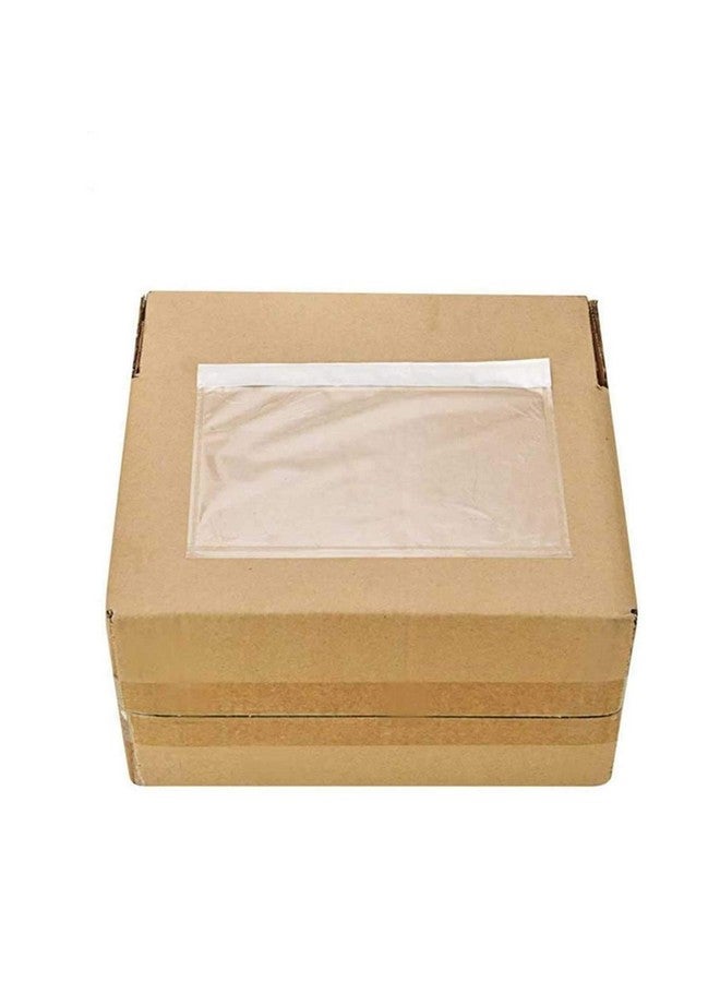 BESTEASY Packing List Pouches, Clear Adhesive Top Loading Packing List/Shipping Label Envelopes - 100 Packs (7.5 X 5.5) - Image 1