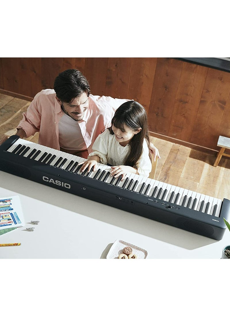 CASIO CDP-S160 Digital Piano - Black - 88 Keys - With Power Adaptor  - Image 1