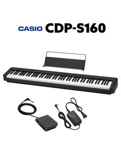 CASIO CDP-S160 Digital Piano - Black - 88 Keys - With Power Adaptor  - Image 2