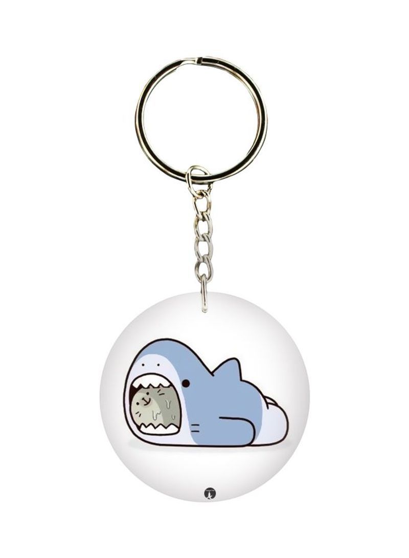 Cartoon Printed Keychain