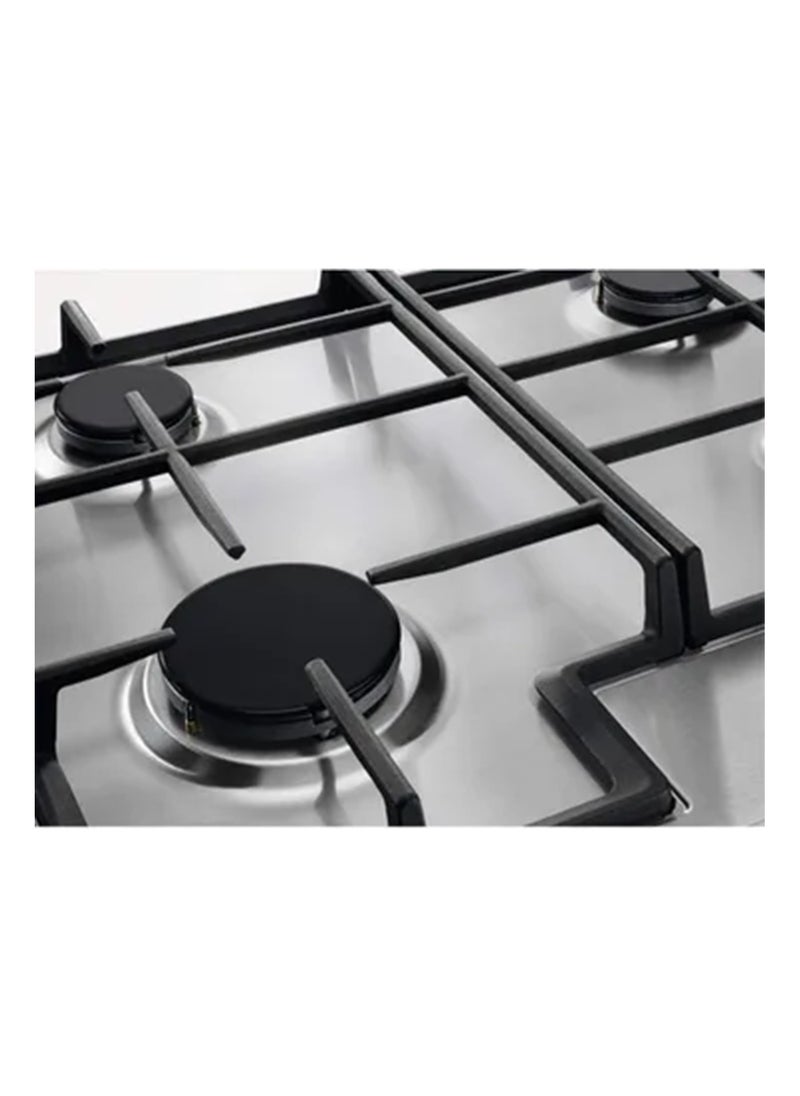 ZANUSSI Zanussi Built In Gas Hob, 4 Burners, 60 cm, Stainless Steel - ZGH66424XS  - Image 3