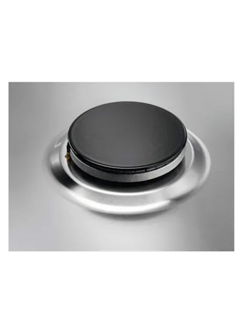 ZANUSSI Zanussi Built In Gas Hob, 4 Burners, 60 cm, Stainless Steel - ZGH66424XS  - Image 4