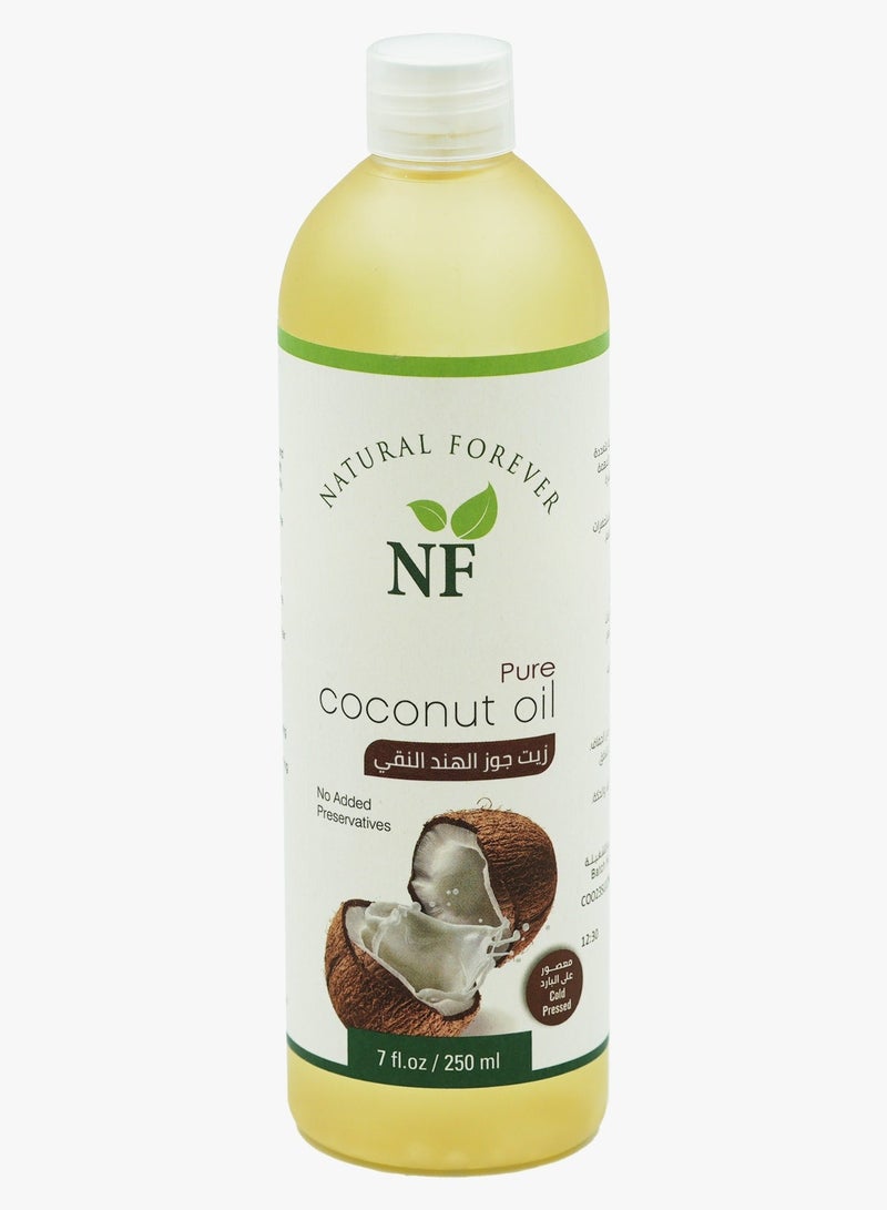 Natural Forever Pure Coconut Oil 250ml - Image 1