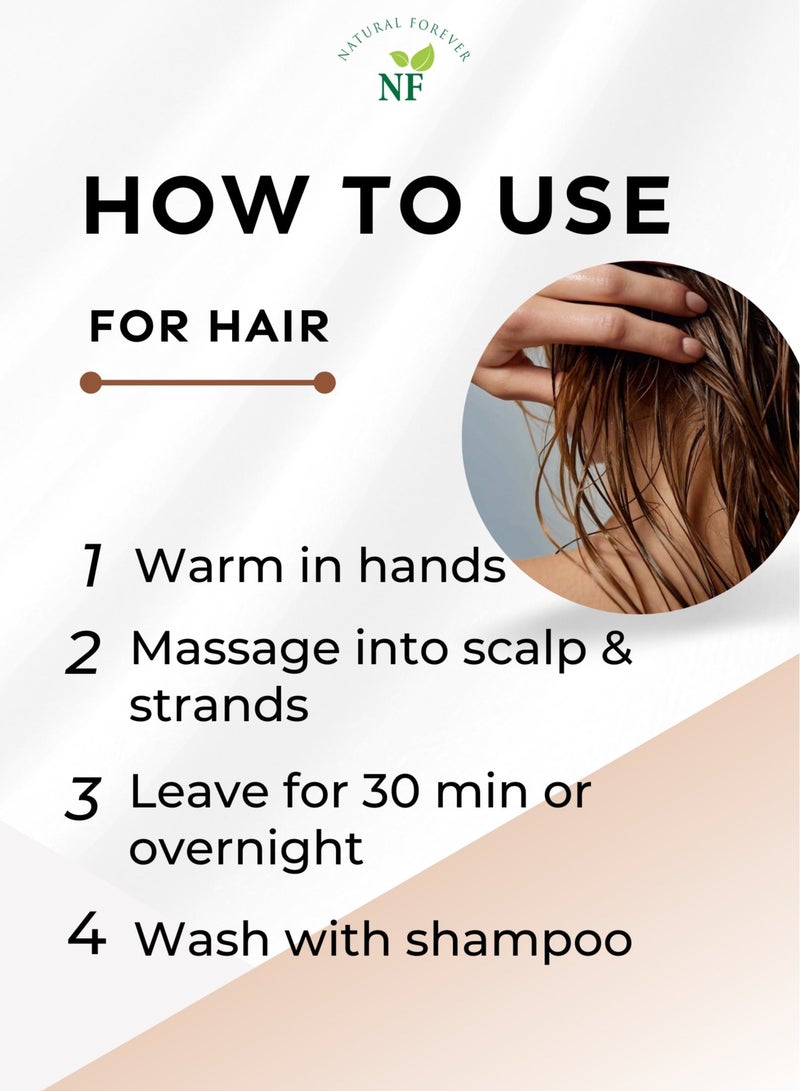 Natural Forever Pure Coconut Oil 250ml - Image 5