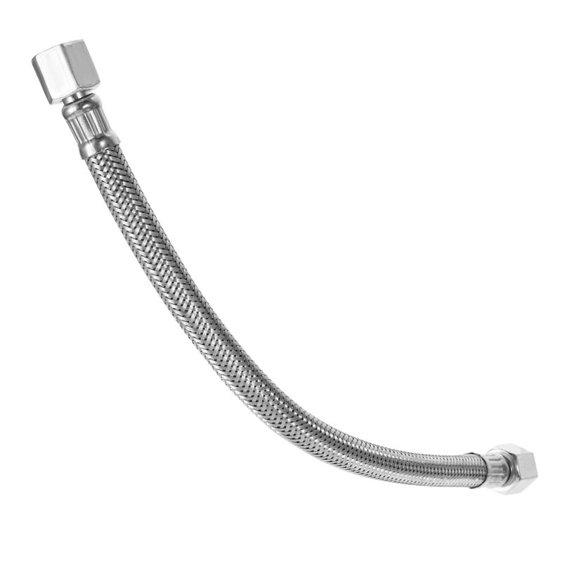 Stainless Steel Air Compressor Hose With One Way Valve Flexible Pneumatic Fittings For Safe Tool Connections - Image 2