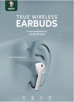 GREEN LION True Wireless Earbuds - Black  - Image 5