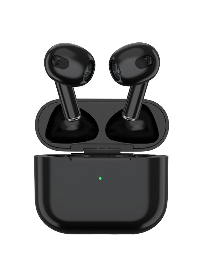 GREEN LION True Wireless Bluetooth Earbuds / IPX5 Waterproof / Bluetooth Version 5.2 / Built-in Microphone & Charging Case / Pure Sound Bass / Touch Sensor / Comfort Fit / Free Berlin Protective Case - Black - Image 1