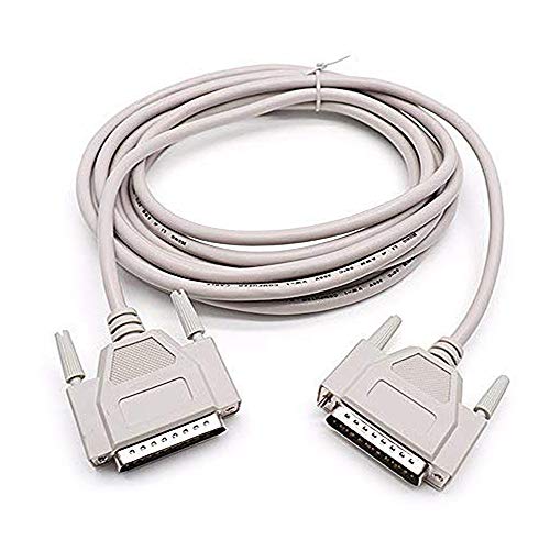 Yohii 14.7 Ft/ 4.5M DB25 Male to Male Parallel Printer Extension Cable Serial RS232 Cable- (G7.23) - Image 3