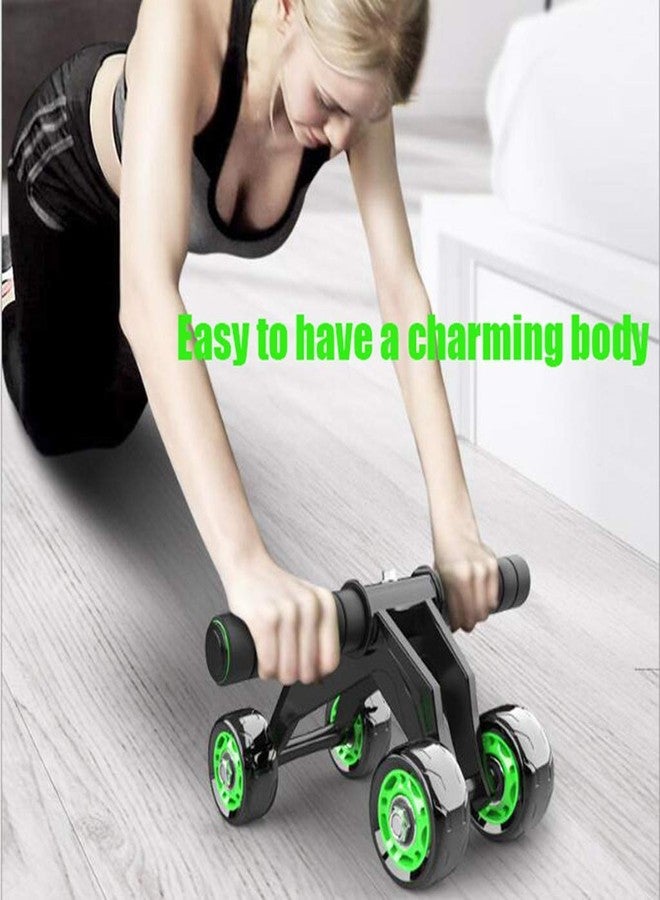 Voroly Ab Roller Wheel Abs Carver for Abdominal and Stomach Exercise Training with Mat - Image 4