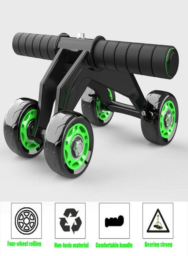 Voroly Ab Roller Wheel Abs Carver for Abdominal and Stomach Exercise Training with Mat - Image 2