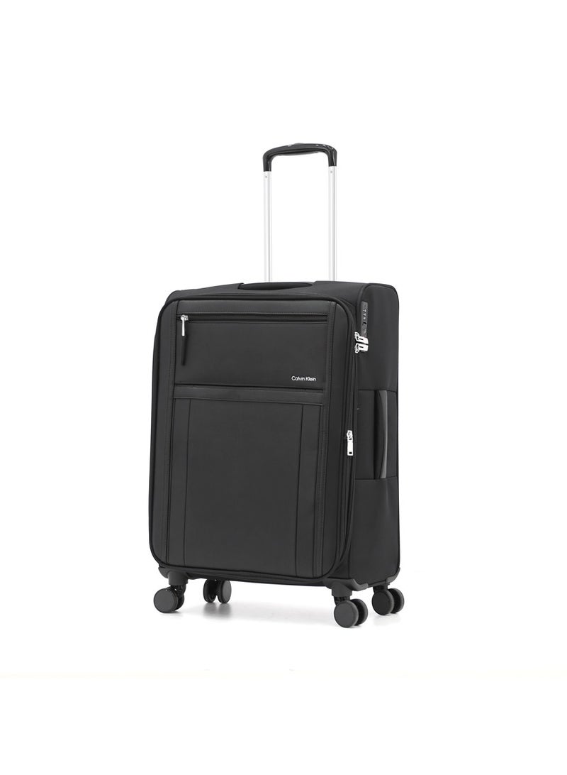 Calvin Klein 3-Piece Softshell Spinner Luggage Set | Lightweight, Flexible Packing for Smart Travelers - Image 2