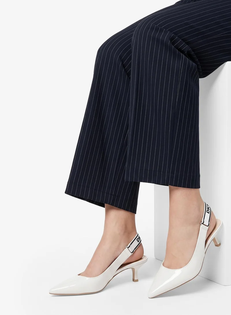 DKNY COCONUT Nolene Wide - Slingback Pumps for Women | Best Price UAE