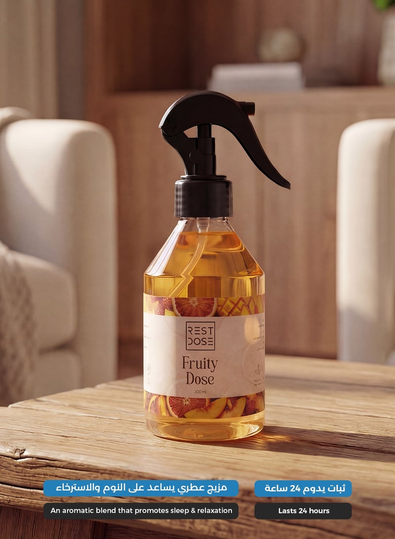 رست دوز معطر مفارش وغرف برائحة فواكه – عطر منزلي منعش يدوم طويلاً 300 مل - Image 2