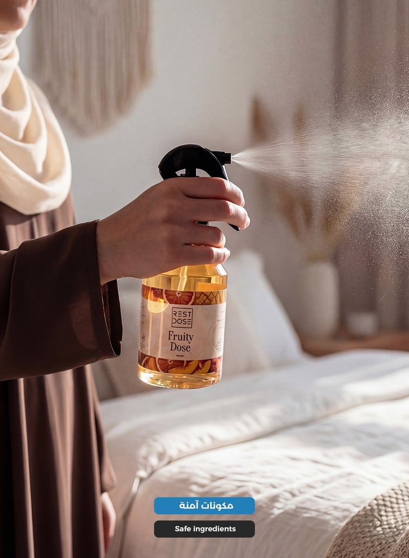 رست دوز معطر مفارش وغرف برائحة فواكه – عطر منزلي منعش يدوم طويلاً 300 مل - Image 4