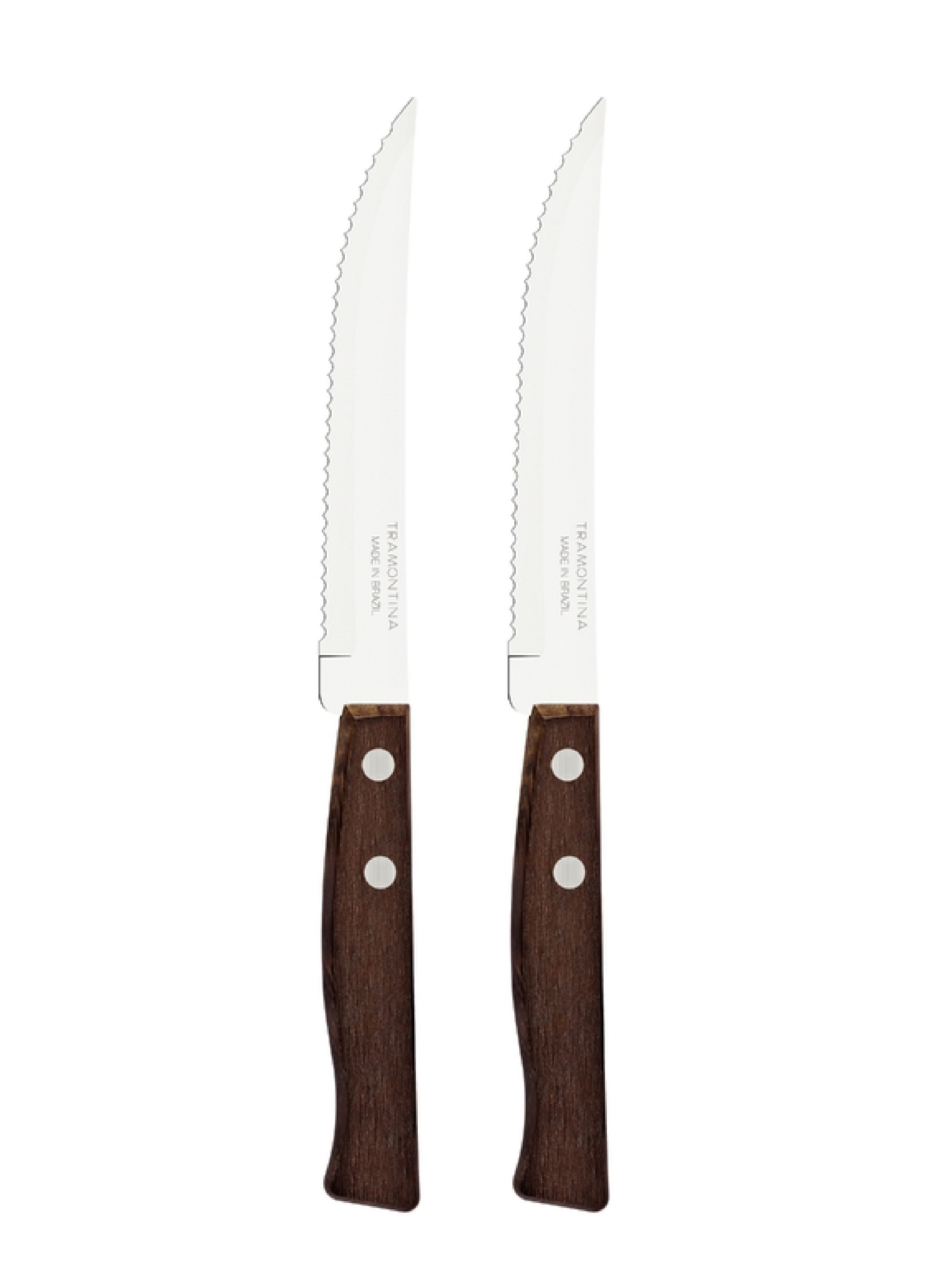 2 Pcs Steak Knives Set Tradicional 