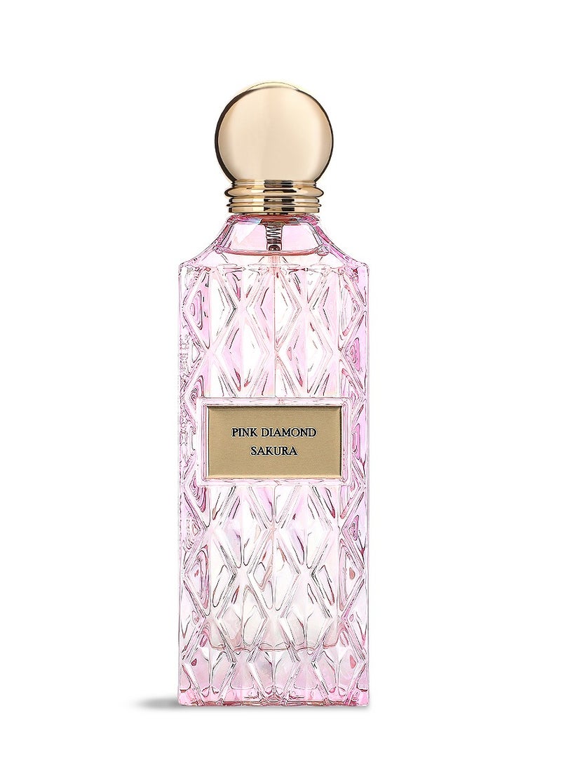 IBRAHEEM AL.QURASHI Ibraheem Al Qurashi Pink Diamond Sakura Eau de Parfum – 200ml | Luxurious Floral & Fruity Fragrance | Elegant Long-Lasting Scent  - Image 2