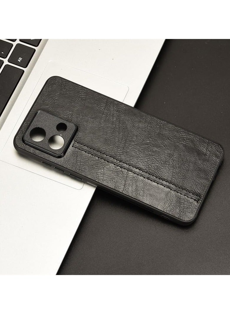 general Motorola Moto G84 5G Case, Retro PU Leather Ultra Slim Shockproof Back Bumper Protective Case Cover for Moto G84 Phone Case - Image 4