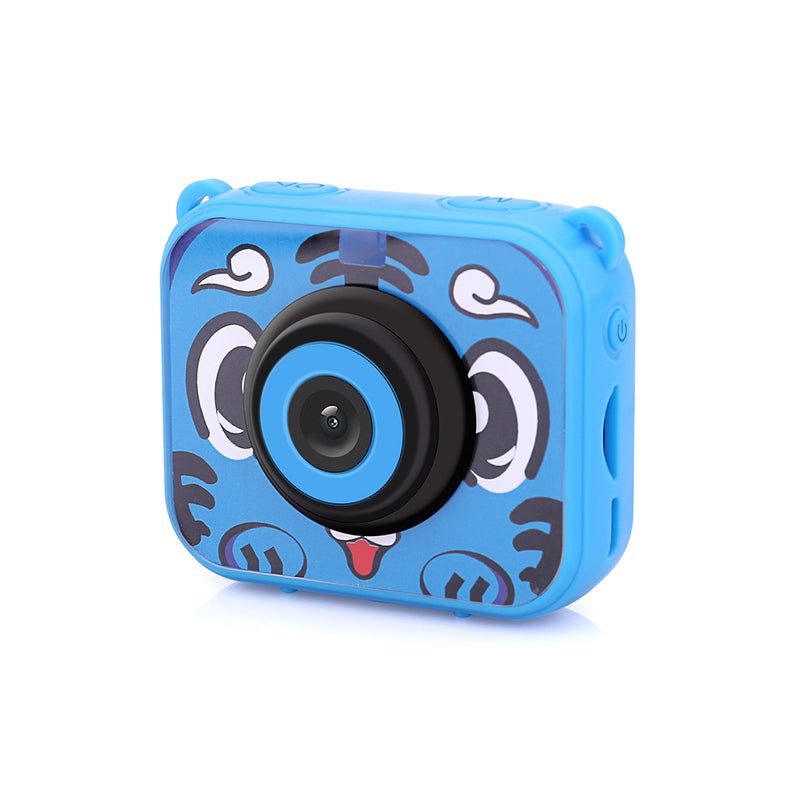 Kids Digital Video Camera Action Sports Camera 1080P 12MP Waterproof 30M Built-in Lithium Battery Christmas Gift New Year Present for Children Boys Girls - Image 1