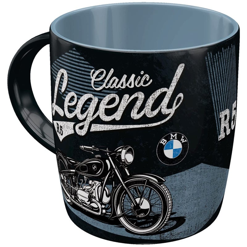 NostalgicArt Retro Coffee Mug 112 oz official license product OLP BMW Classic Legend Gift idea for car accessories fans Ceramic Cup Decorative vintage design