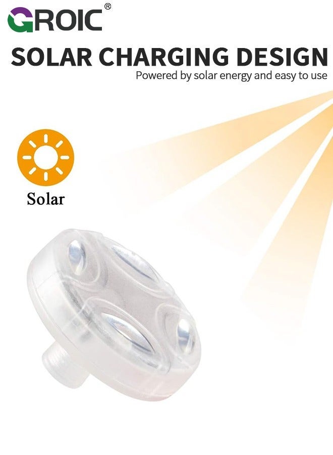 GROIC 2Pcs Car Tire Wheel Valve Cap Lights, Hub Lamp Light with Motion Sensors Colorful LED Gas Nozzle,for Bicycle Motorcycles Mounting Accessories - Image 3