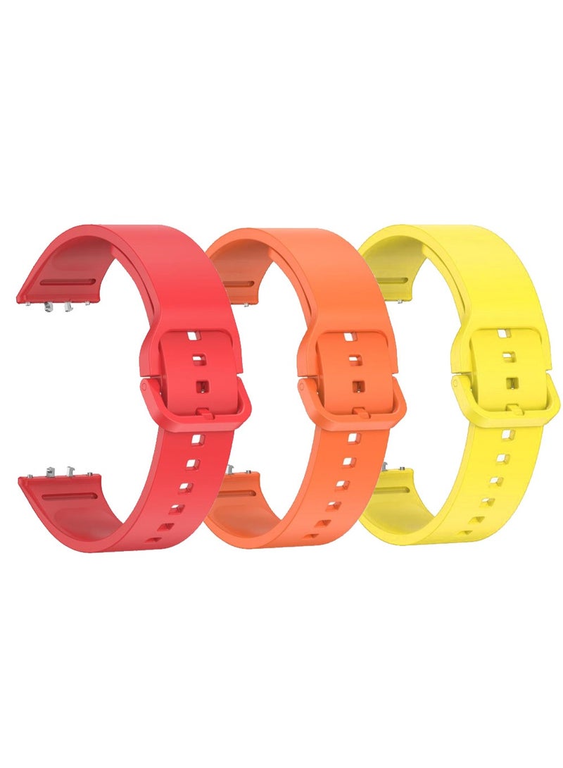 3PC Samsung Galaxy Fit 3 Silicone Straps