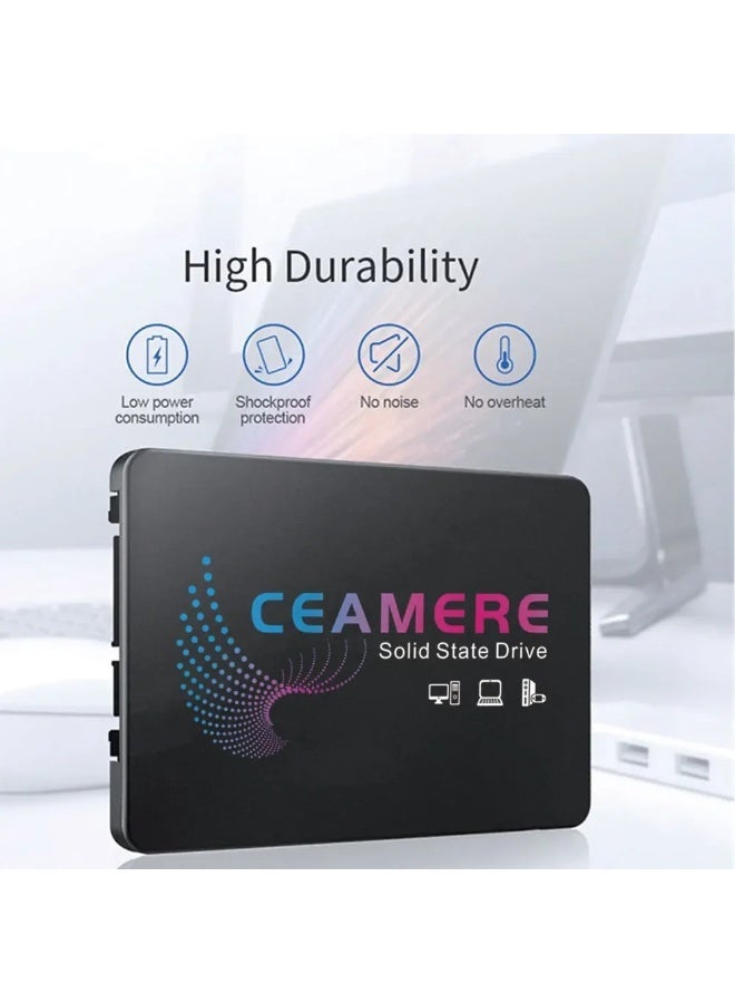 سِيمِير قرص SSD SATA 3 بسعة 512 جيجابايت مقاس 2.5 بوصة لأجهزة اللابتوب وPS4 والحواسيب المكتبية - Image 3